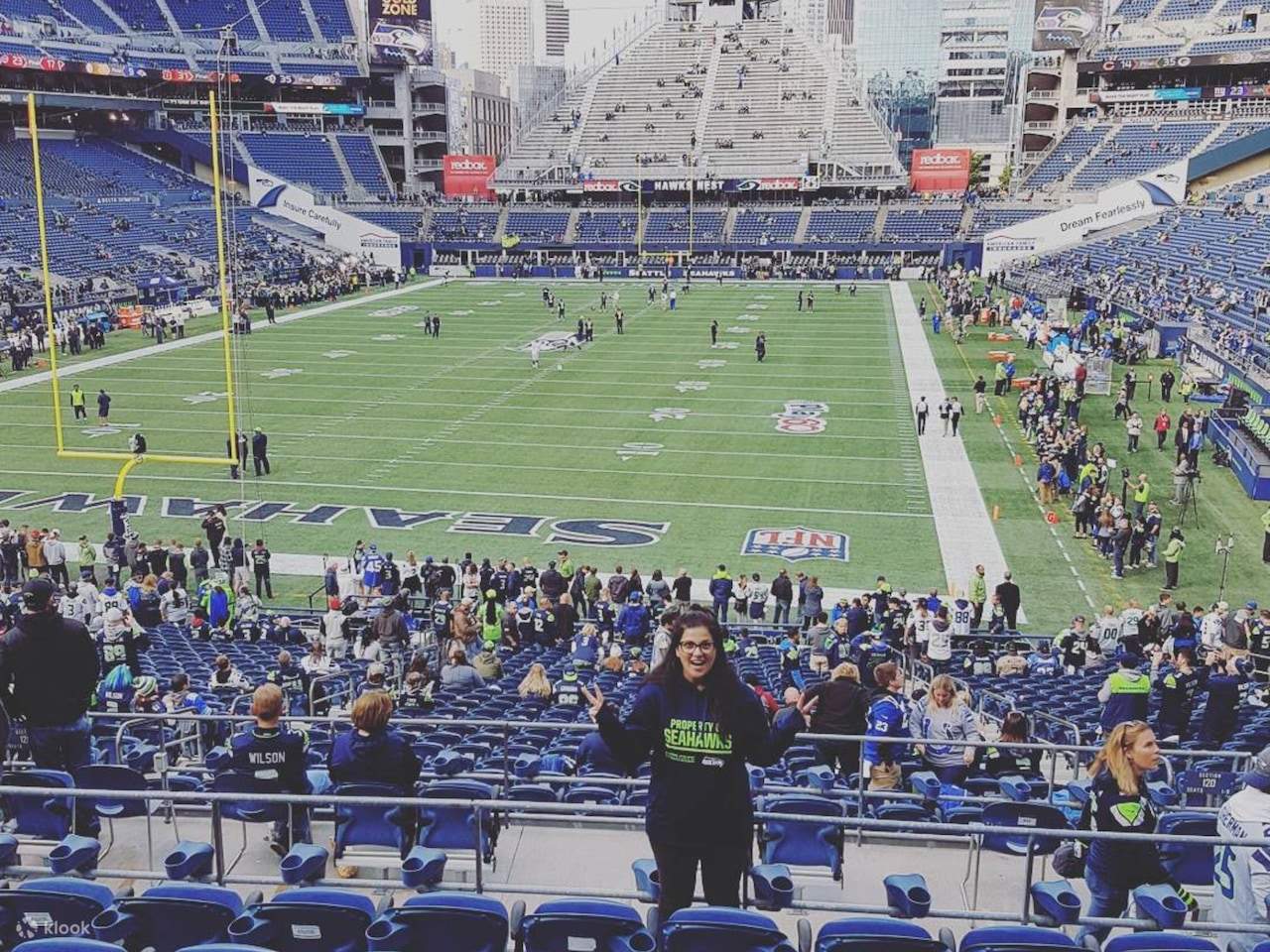 Perlawanan Bola Sepak Seattle Seahawks di Lumen Field