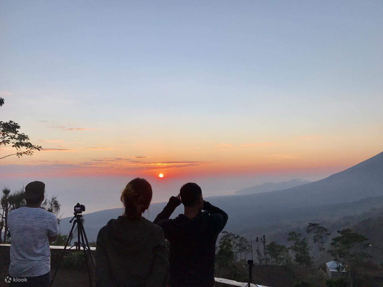 Lever de soleil mont Batur