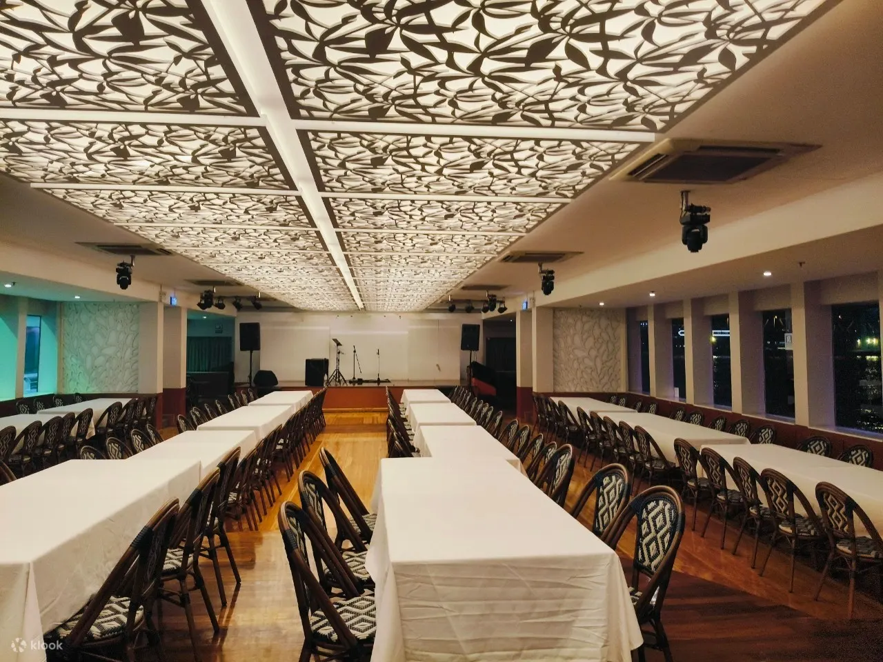 Lower deck of Riverside Faraya Cruise