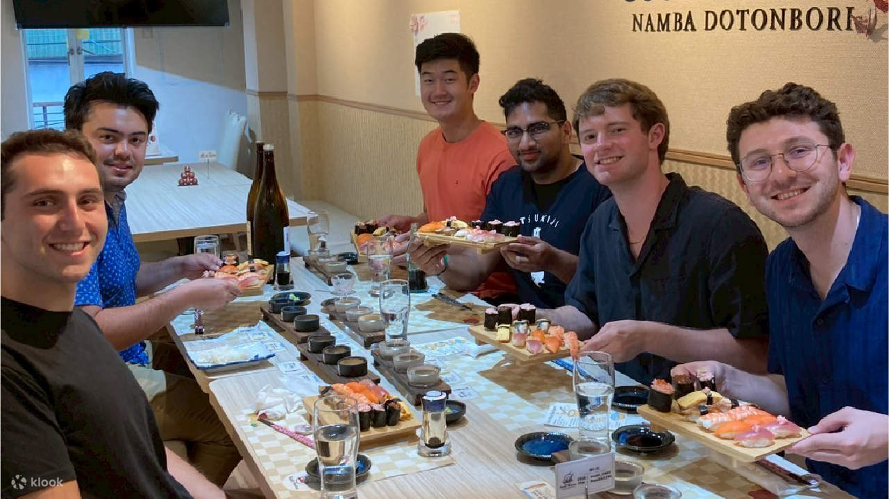 Trở thành bậc thầy Sushi ở Namba! Chào mừng bạn đến đặt trong ngày!