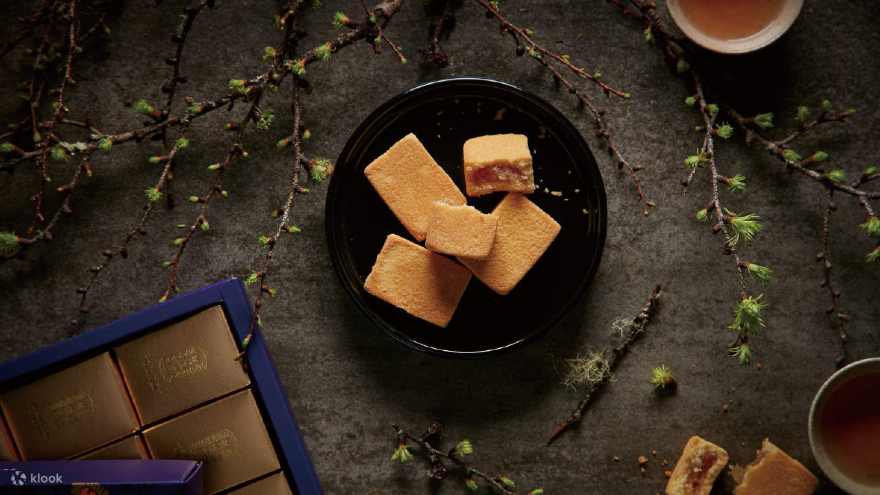 Kek nanas Jiu Zhen Nan, cenderahati kek nanas, pengambilan kek nanas di lapangan terbang