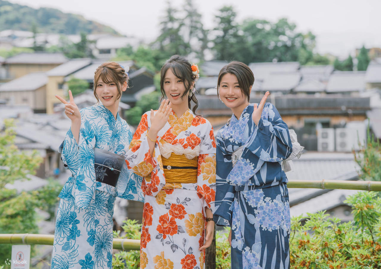 京都きもの学院　着物着付けボディ 京都・祇園で着物レンタル体験（提供：京都／レンタル物