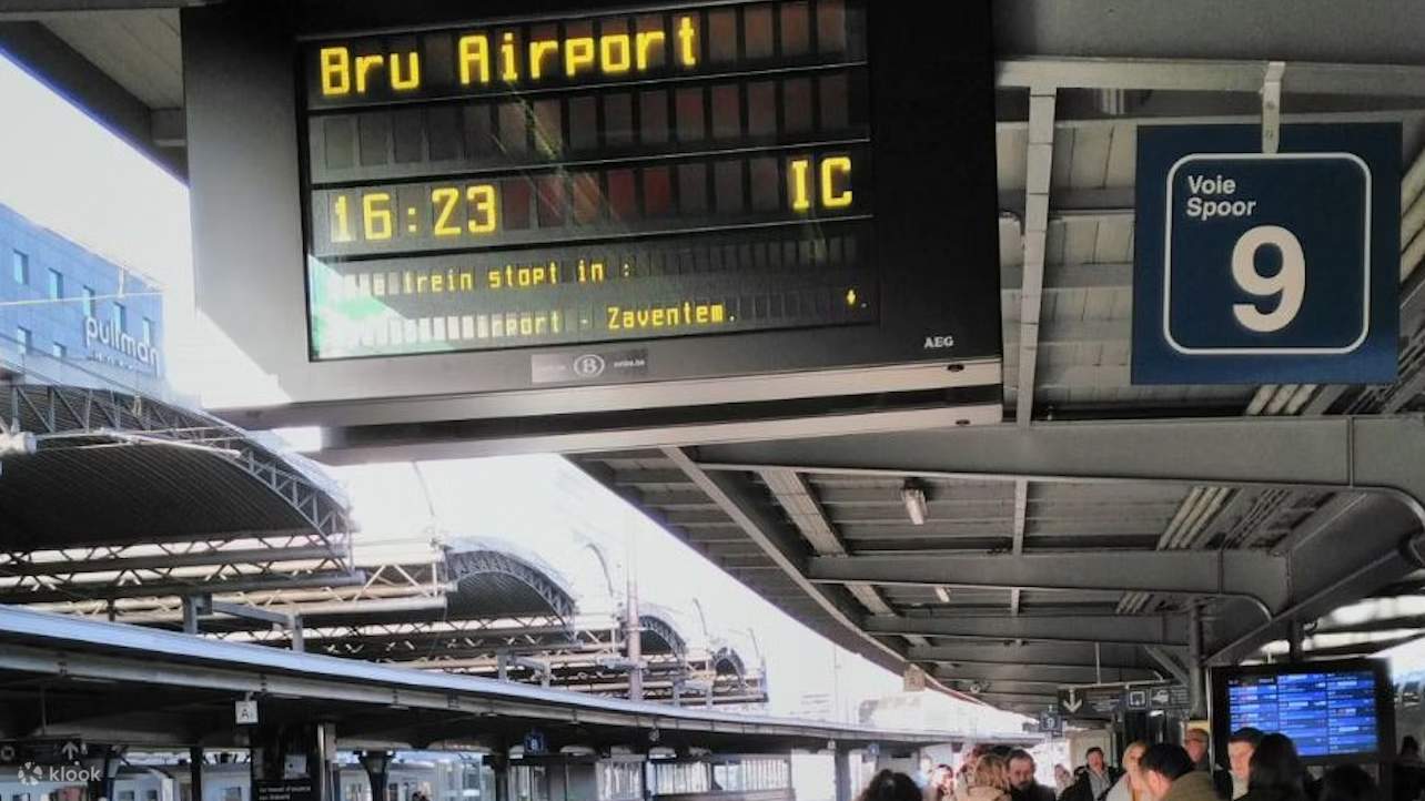 Aéroport de Bruxelles - Train de Bruxelles 