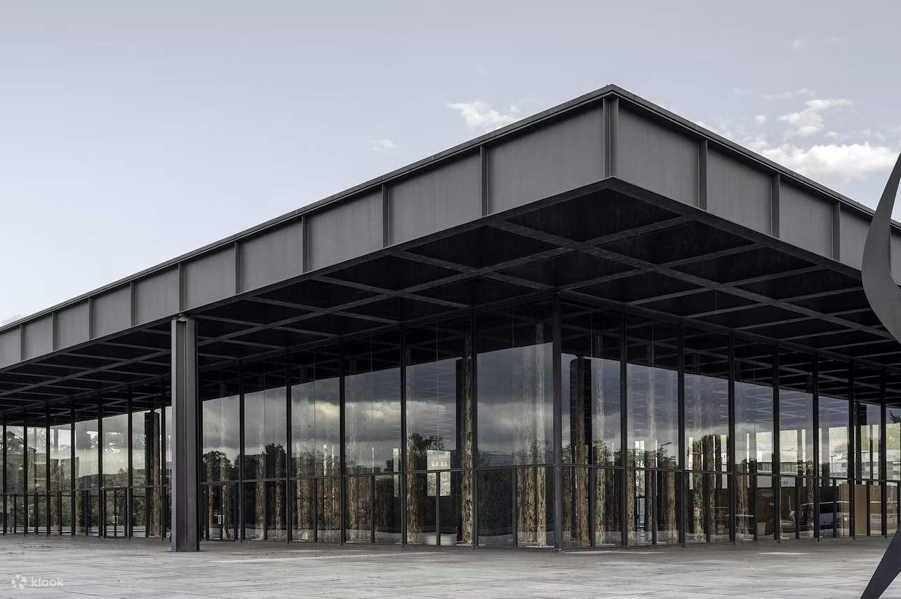 文化フォーラムのノイエ・ナショナルギャラリー (Neue Nationalgalerie at the Kulturforum)