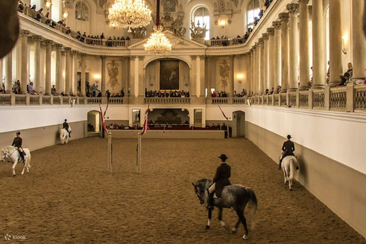 ウィーンのスペイン乗馬学校の調教見学 - Klook