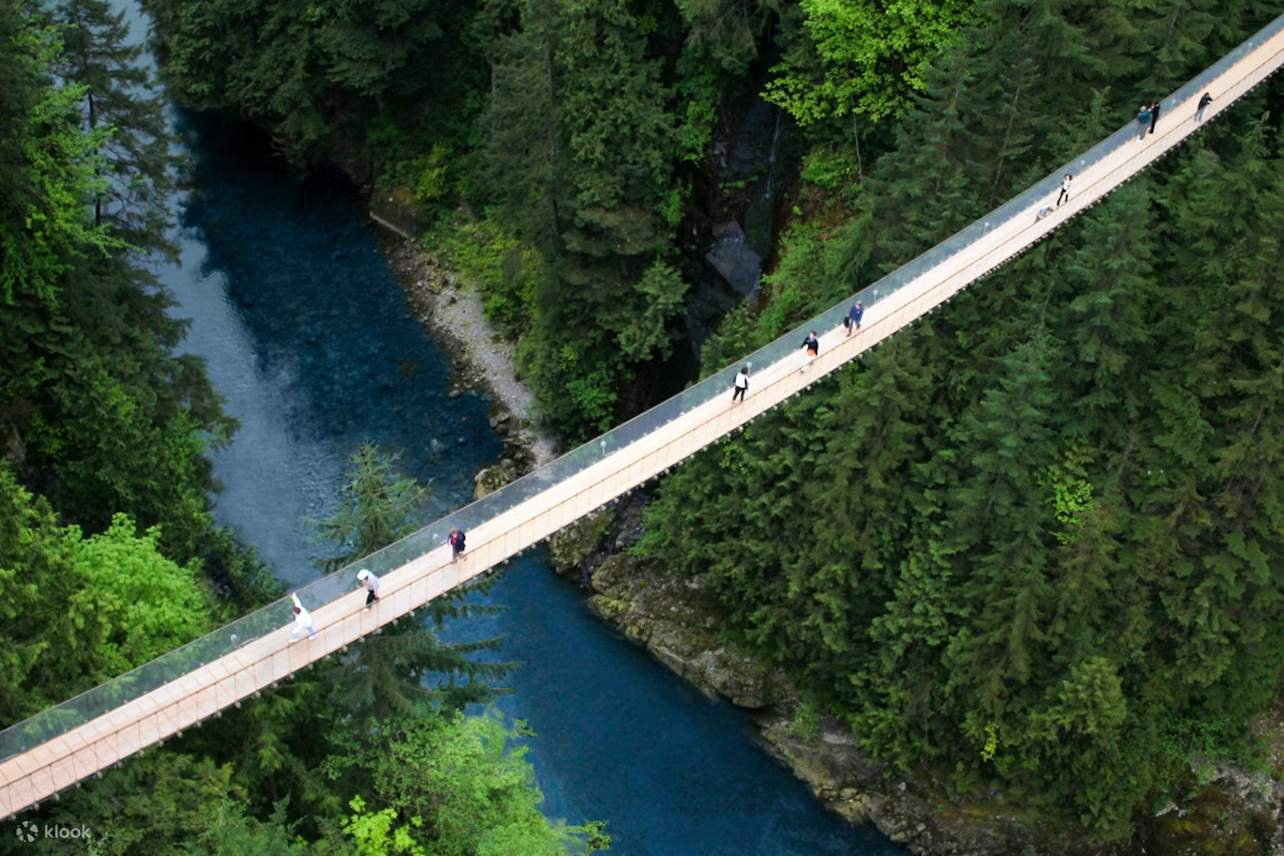 Entrada al Parque del Puente Colgante de Capilano en Vancouver