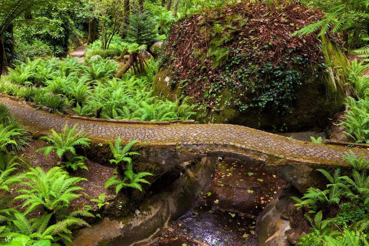 สะพานเล็กๆ ในสวนสาธารณะ