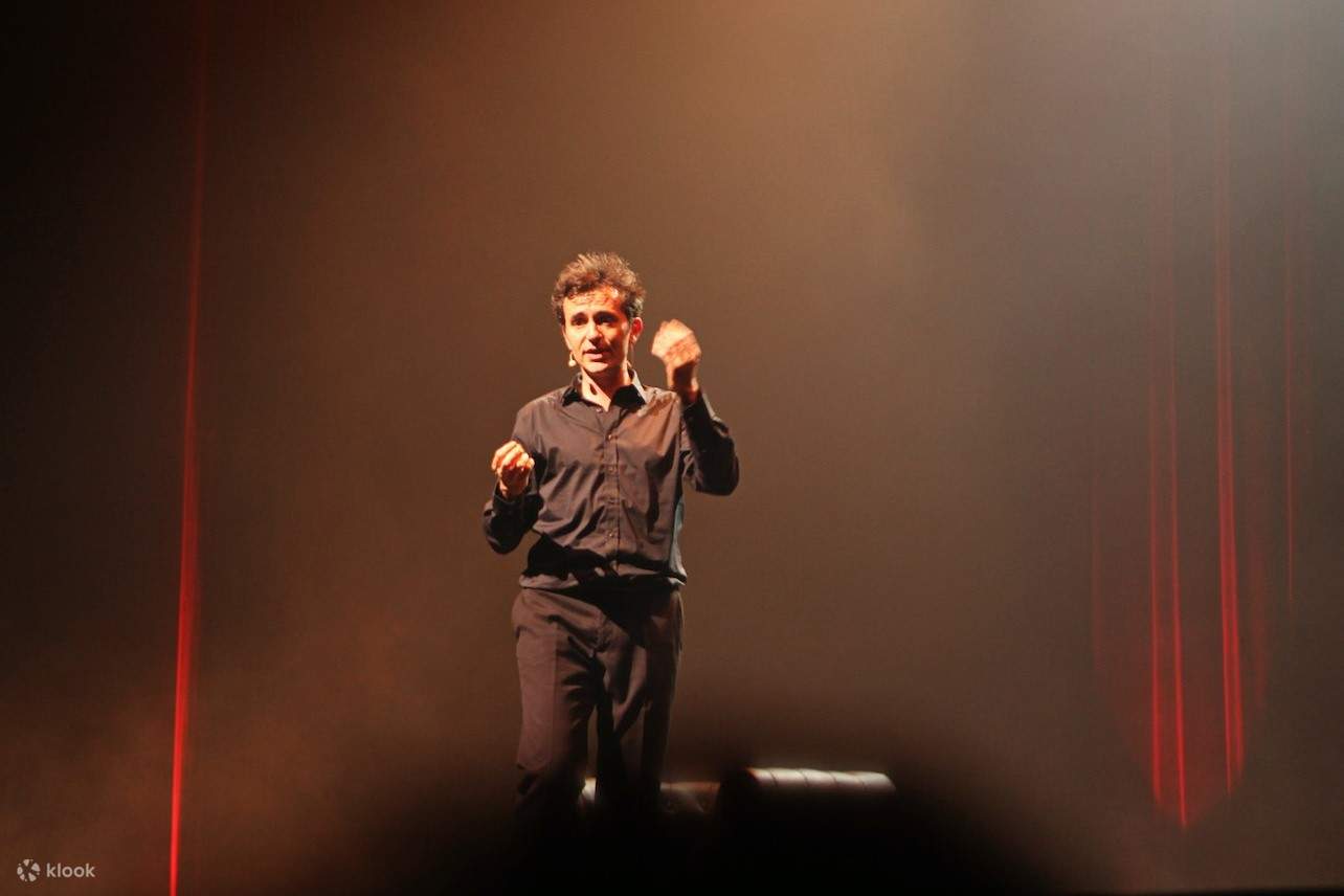 Olivier Giraud en el escenario
