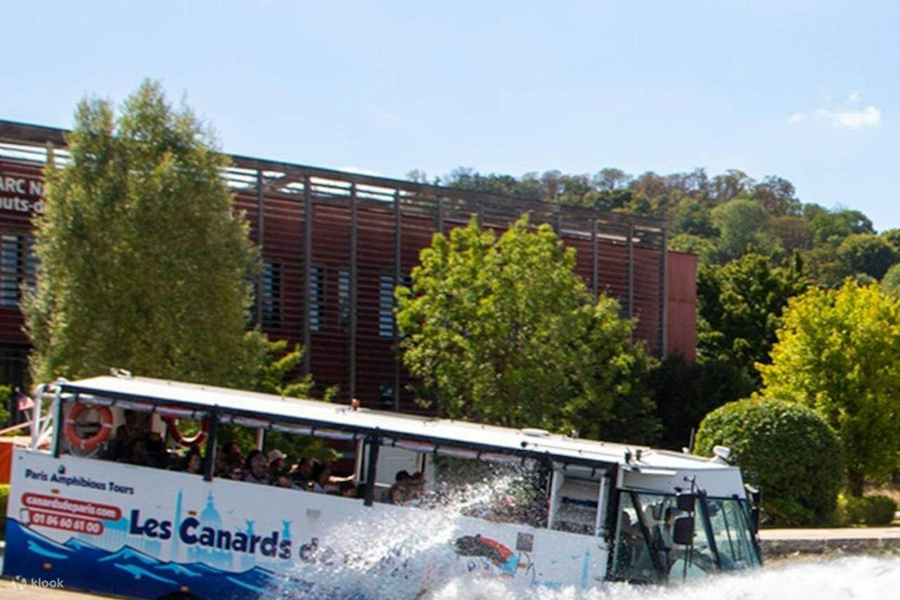 Paris city and Seine River amphibious bus tour - Klook