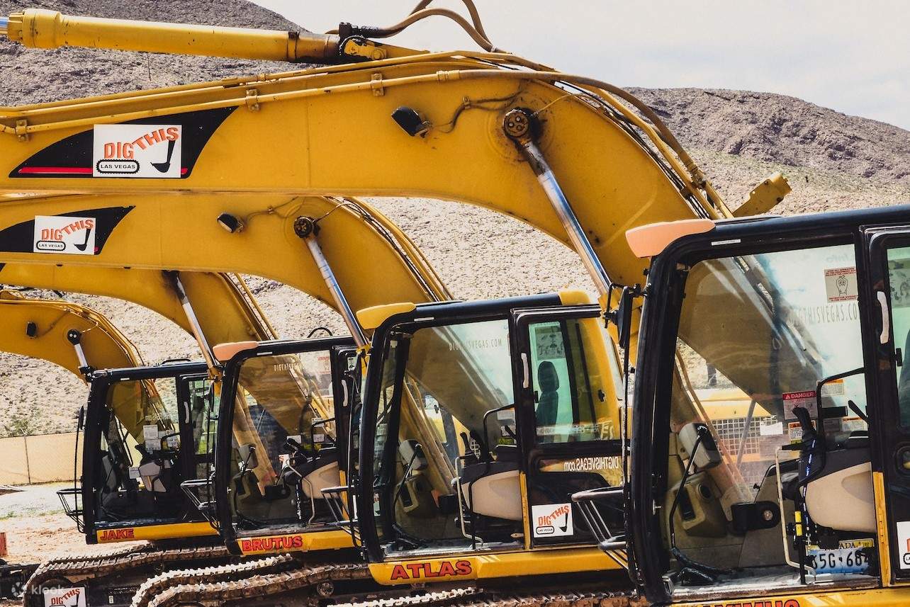 Join In Dig This Heavy Equipment Playground Experience in Las Vegas