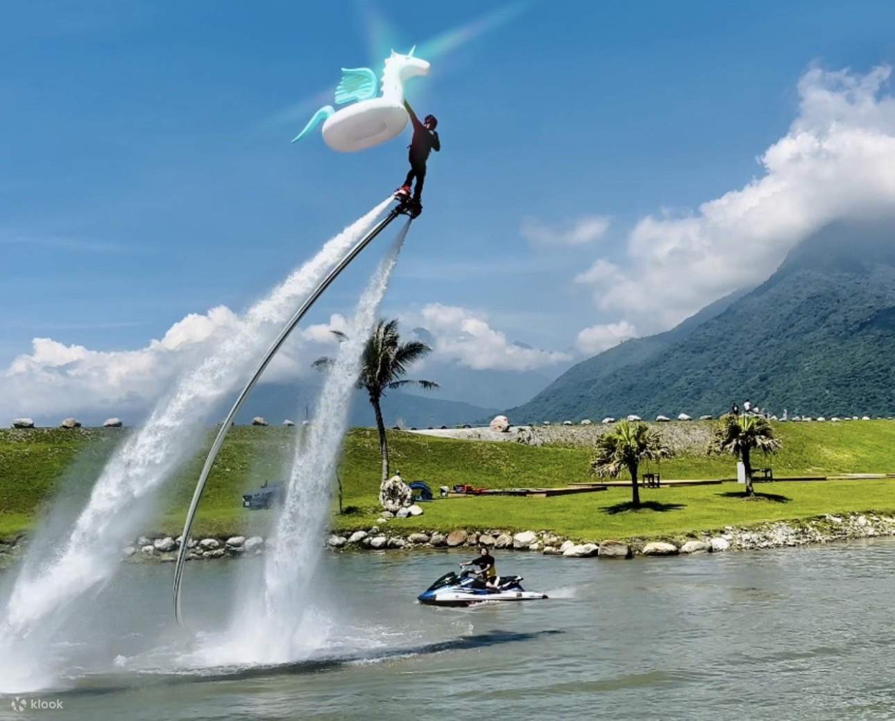 Expérience de trapèze aquatique à Hualien