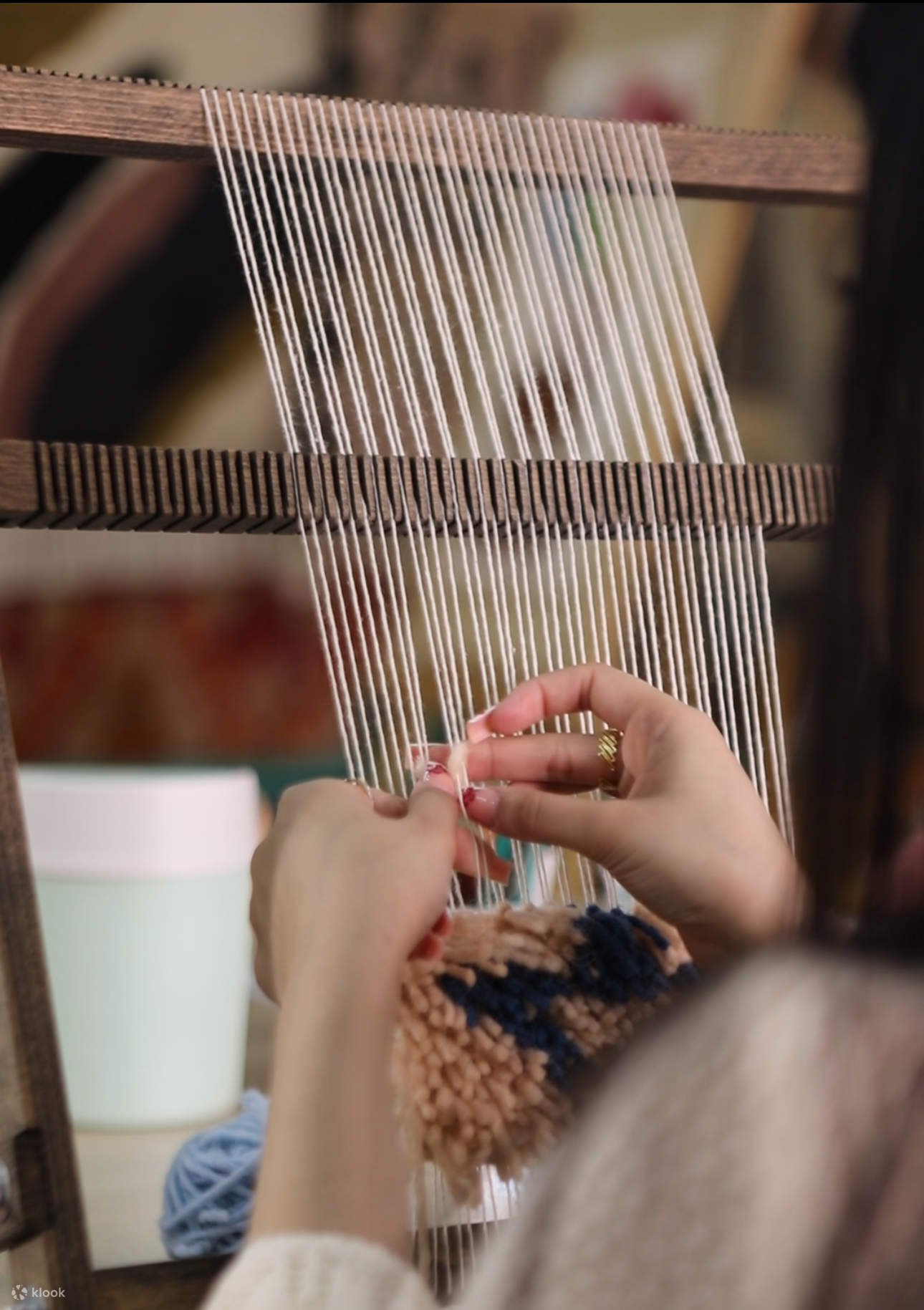 Myrugy-Small Group Rug Making Workshop in Marrakech with kechart