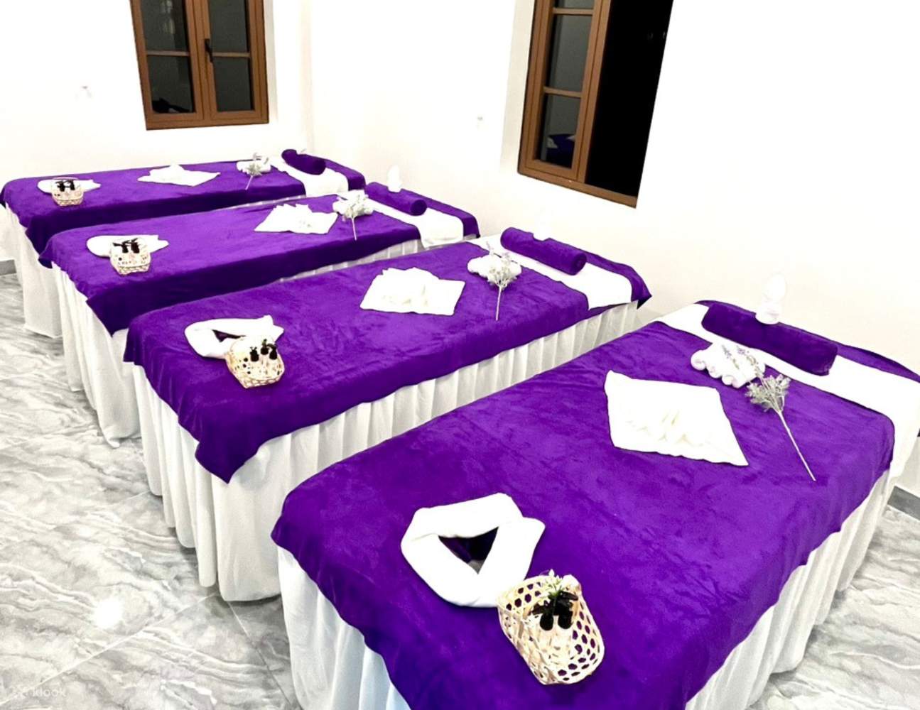 マッサージエリア