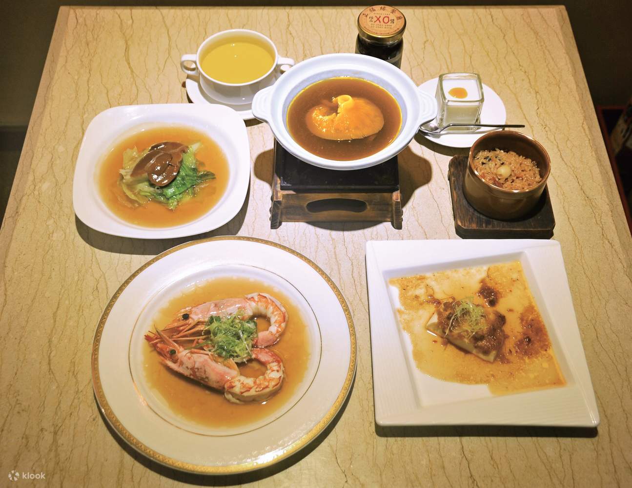 Zheng Fu Yuan, Masakan Cina, Set A