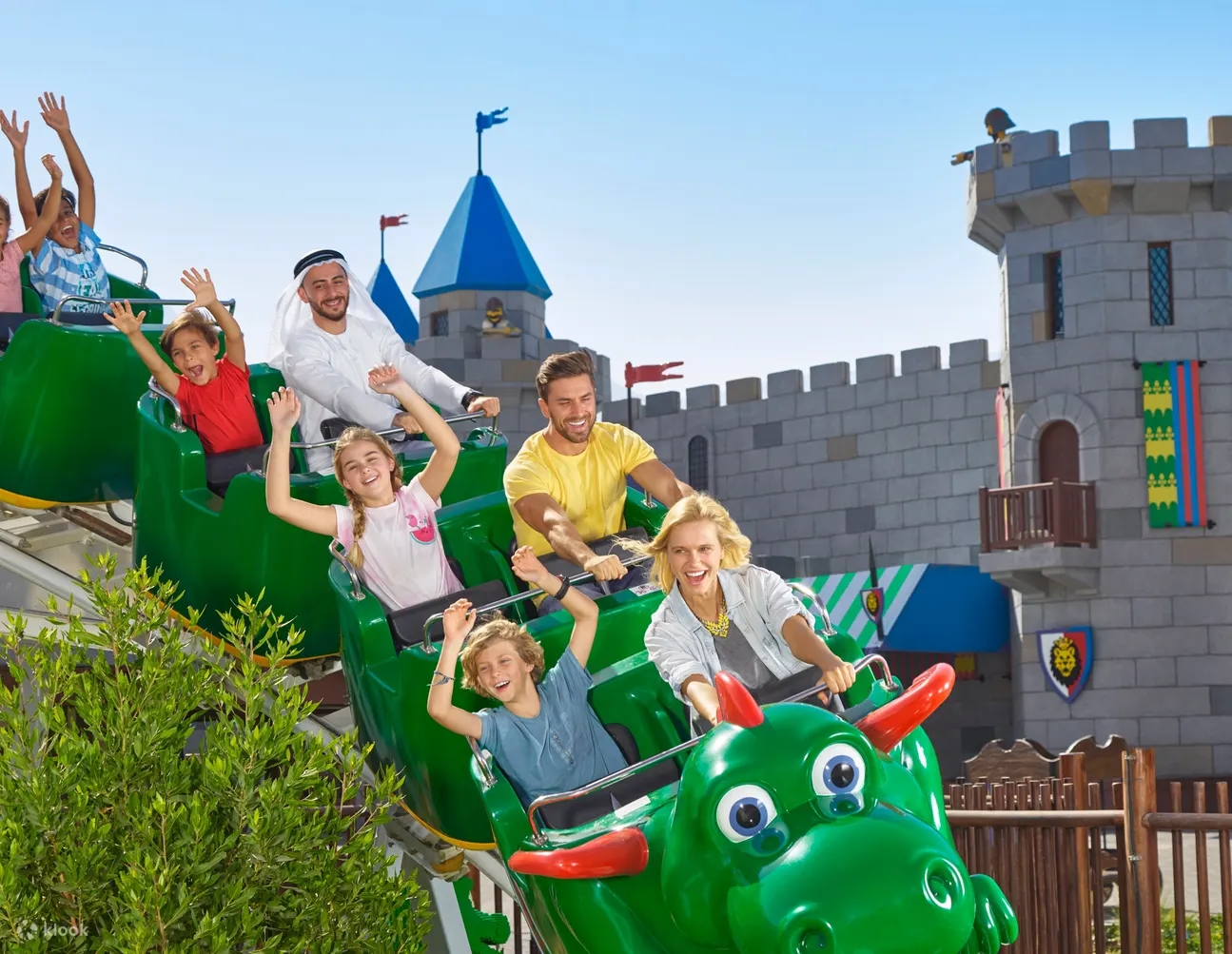Roller coaster legoland