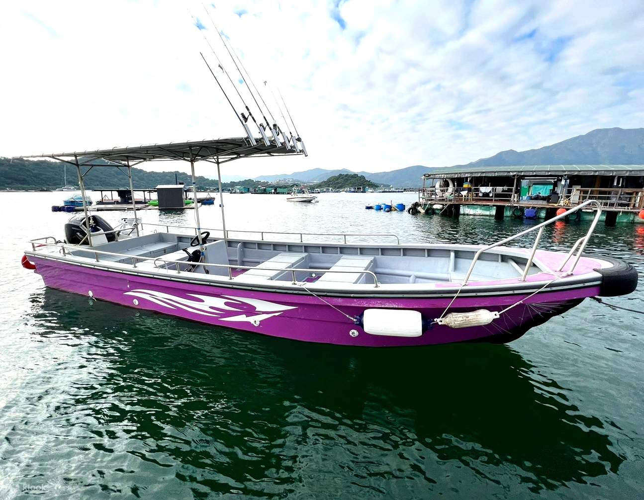 大埔马粪洲海岸地质公园之旅 + 海钓体验 & 享受海上游轮滑梯、游泳池、独木舟