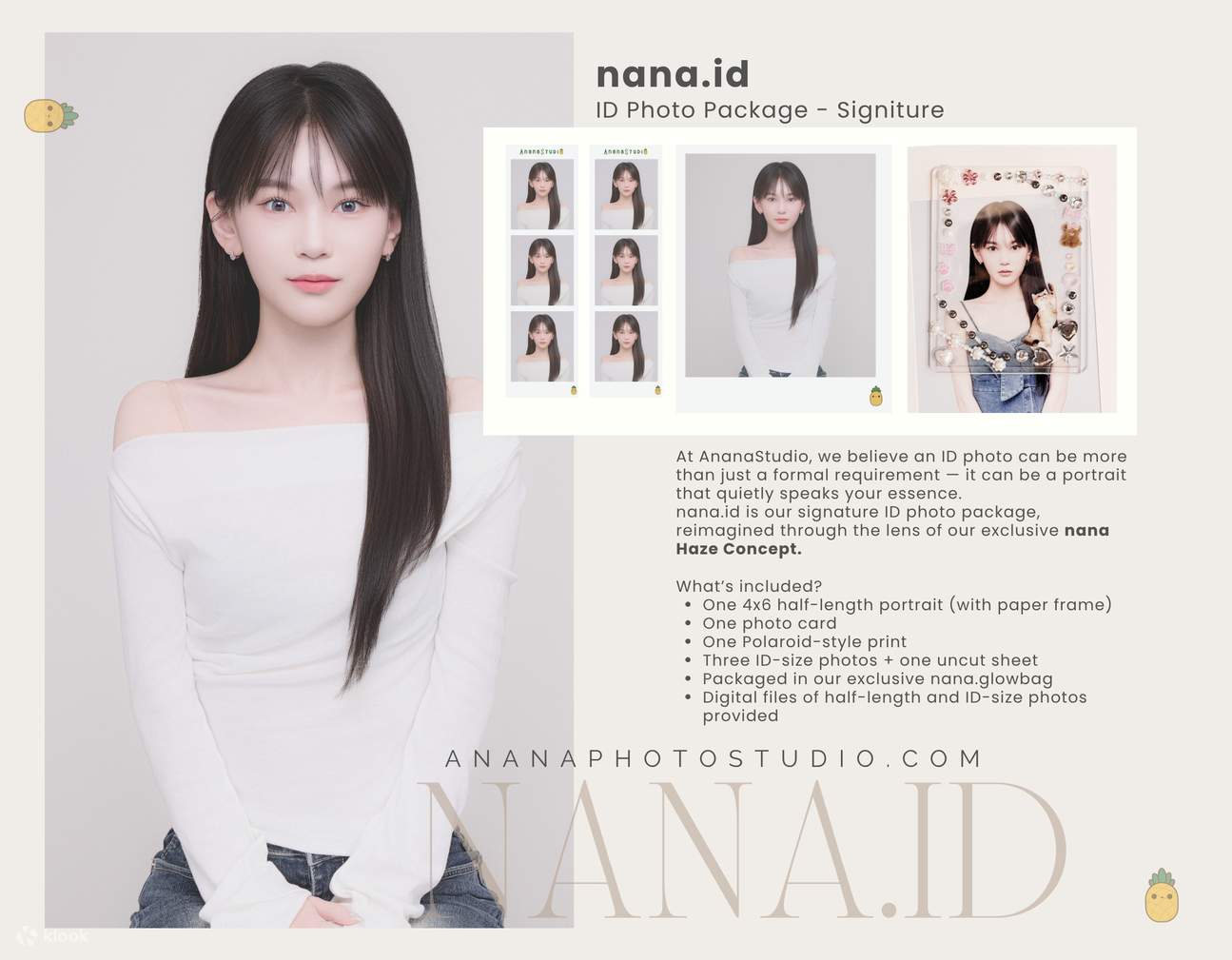 Experiencia en el Estudio Fotográfico Seongsu de Seúl - Foto de Identificación/Concepto al Estilo K