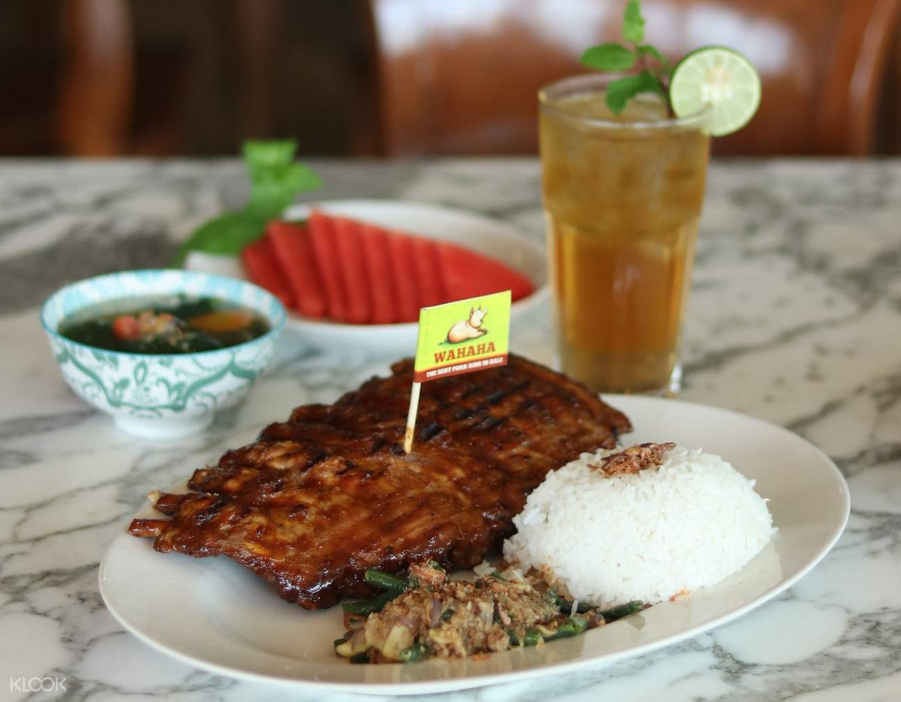 Discounted Sets at Wahaha Pork Ribs in Bali - Klook Australia