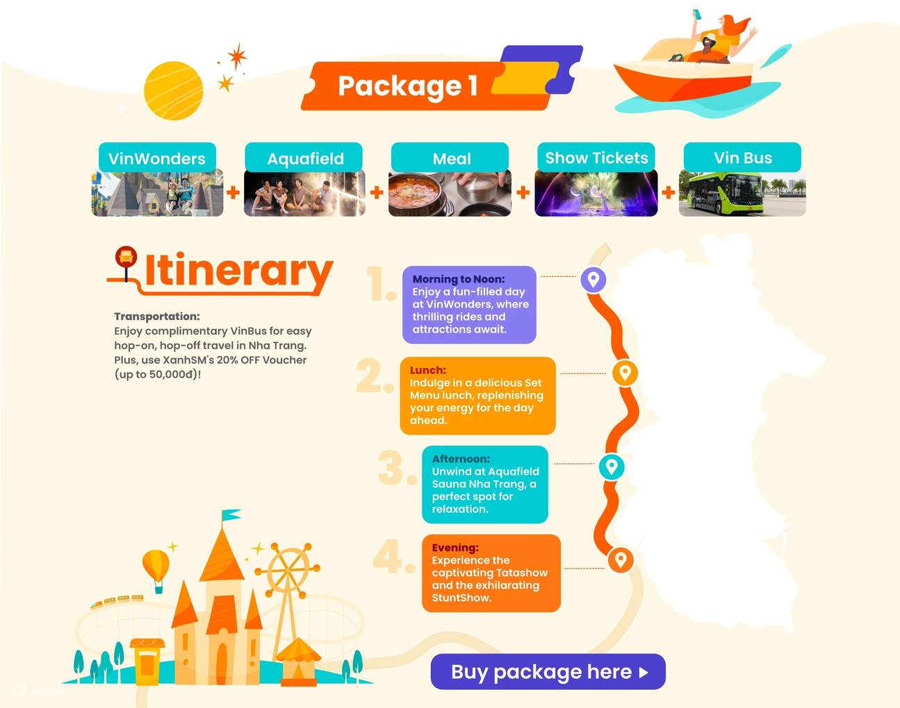 Nha Trang Passport: All-in-One Travel Pass