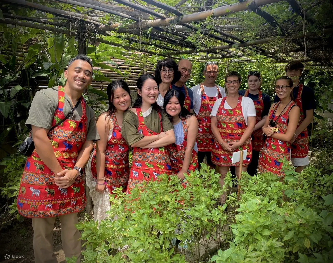 泰国小屋烹饪课程，包括市场和花园之旅