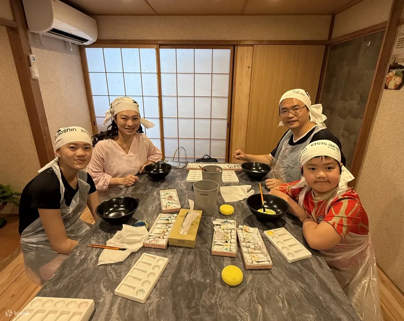京都祗园拉面碗绘画与烹饪