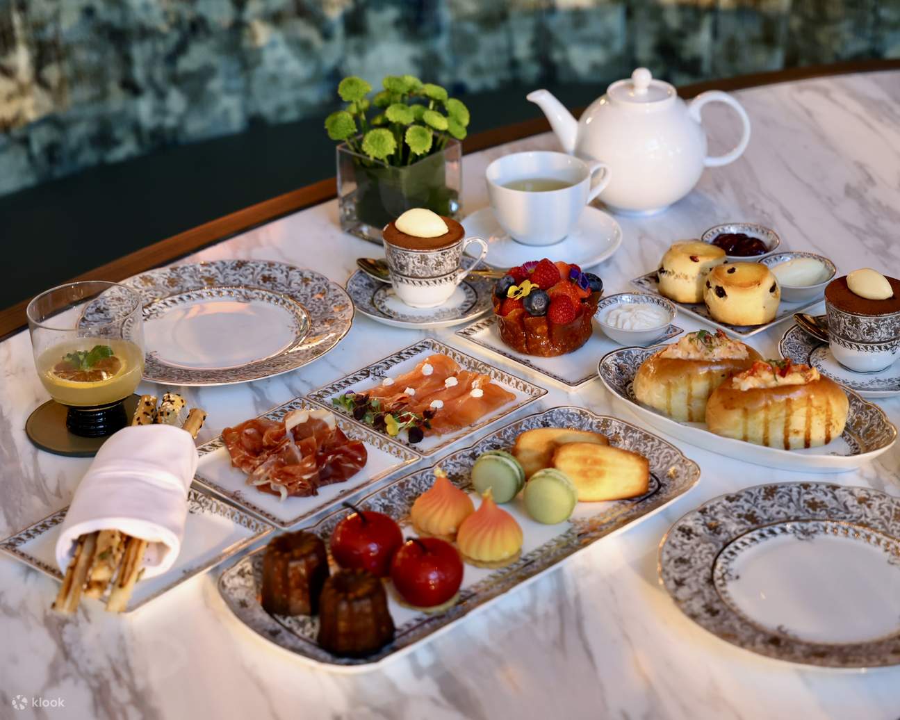 Grand Hyatt Macau - Fountain Cafe | Afternoon Tea Set - Klook United States