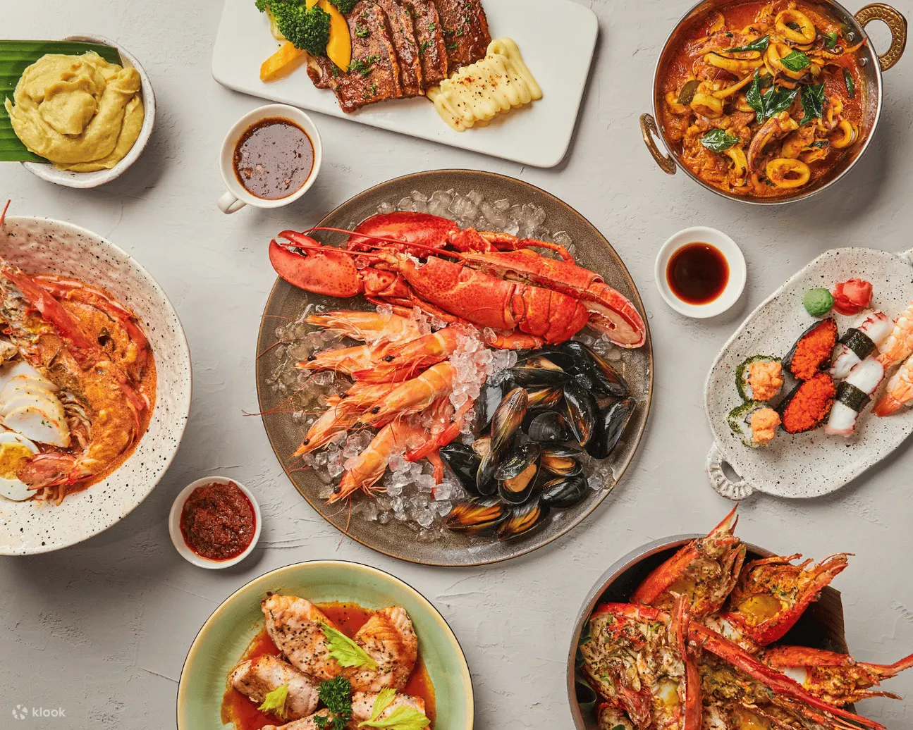 国际海鲜自助餐 j65 今旅酒店 Hotel Jen