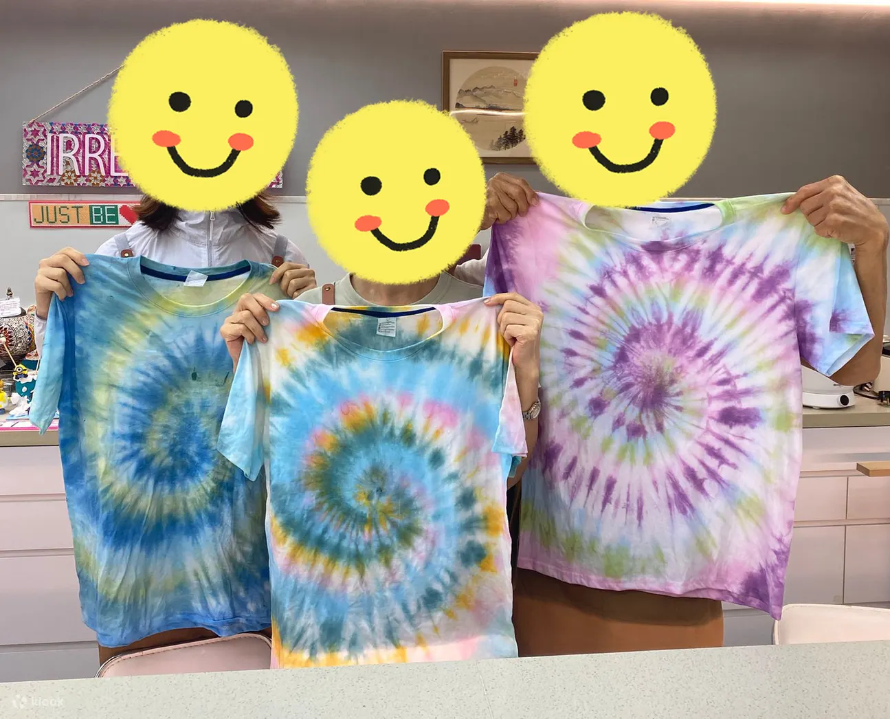 JUST BE 彩色、单色工艺扎染  【  即送小流体熊工作坊】｜香港马湾艺术村