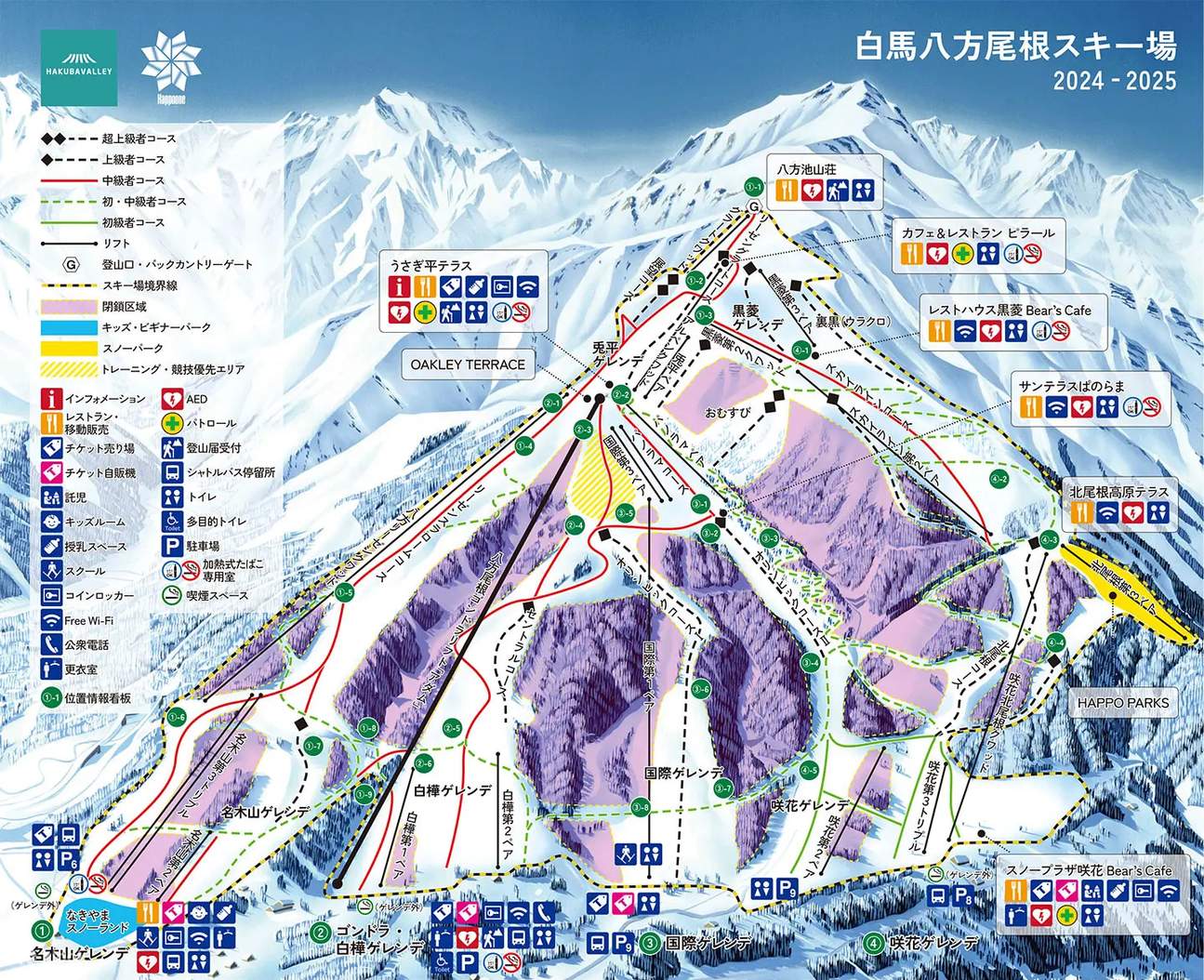 白馬八方尾根スキー場リフト券 - スキー