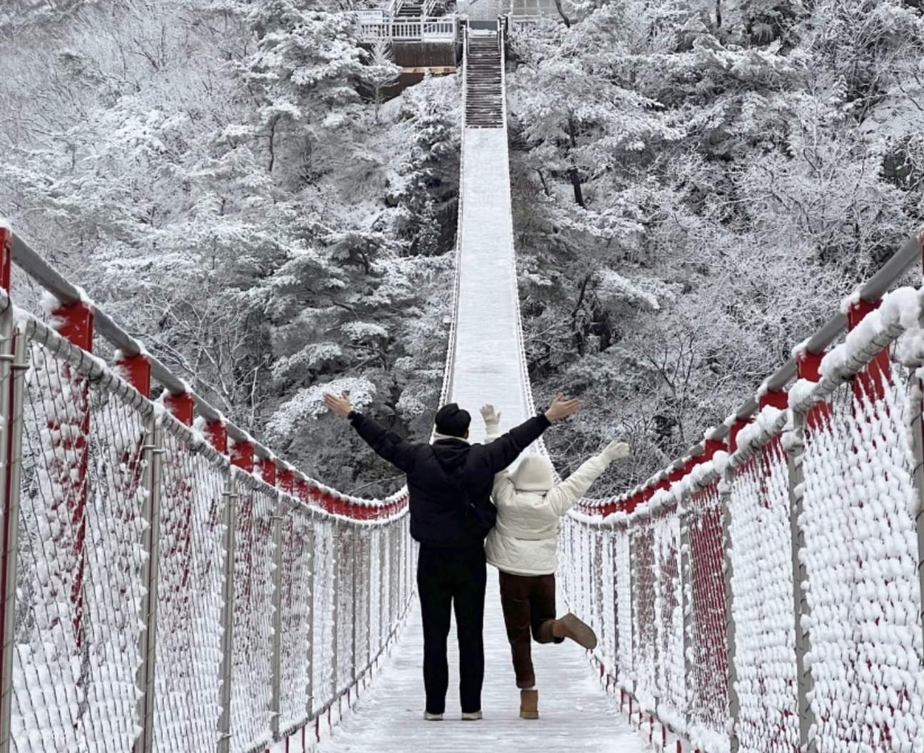 Winter Fast Bridge Romantic Winter Festival Tour from Seoul - Klook New Zealand
