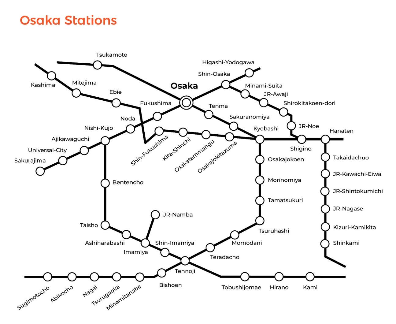 大特価 イラスト One Express Thunderbird JR Way and Osaka/Kyoto between 全国