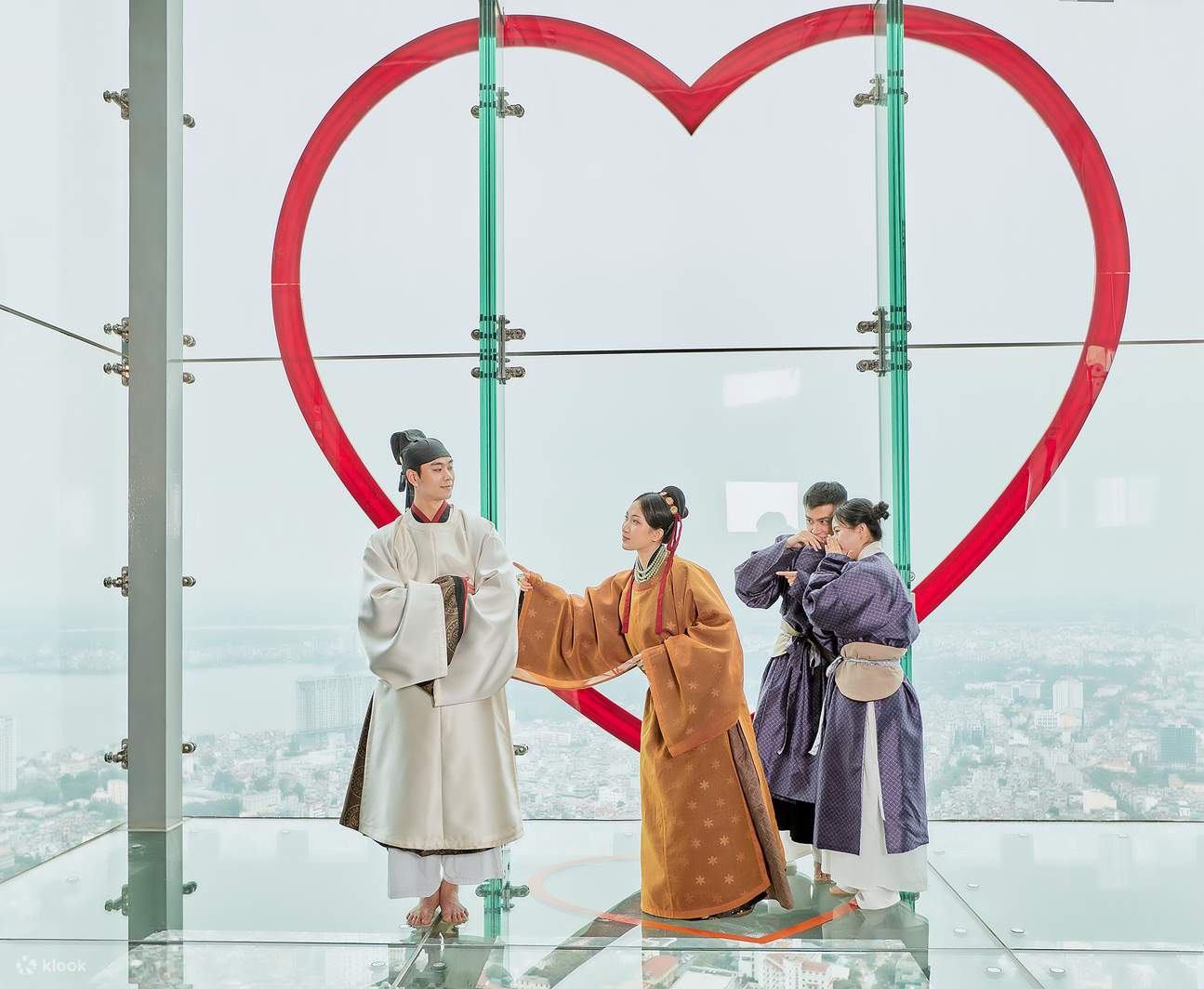 sky walk en Lotte World Tower