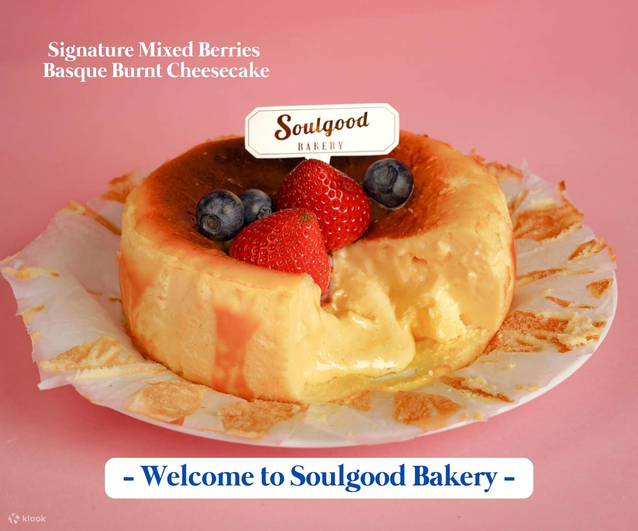 Soulgood Bakery | Basque Burnt Cheesecake | Cash Voucher | Instant ...