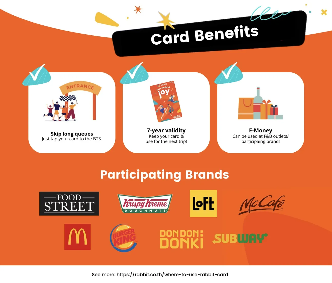 rabbit card benefit