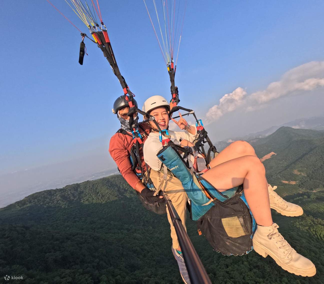 飛越三島山 – 河內近郊冒險滑翔傘體驗