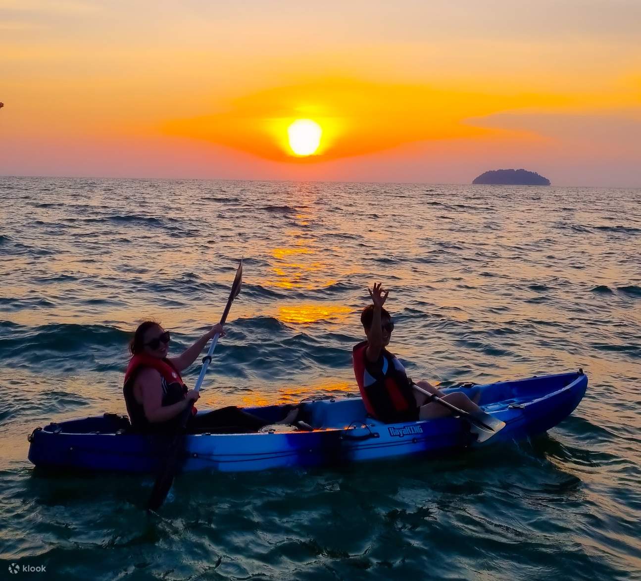 Esperienza in Kayak al Tramonto