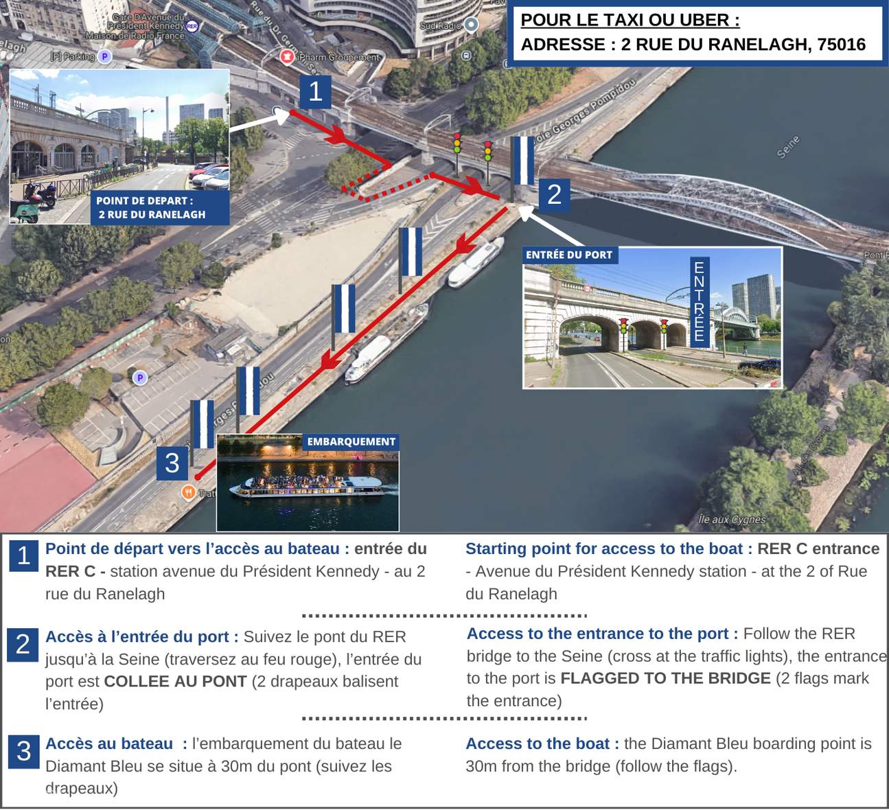 Gourmet Dinner Cruise on Seine River with Live Music in Paris