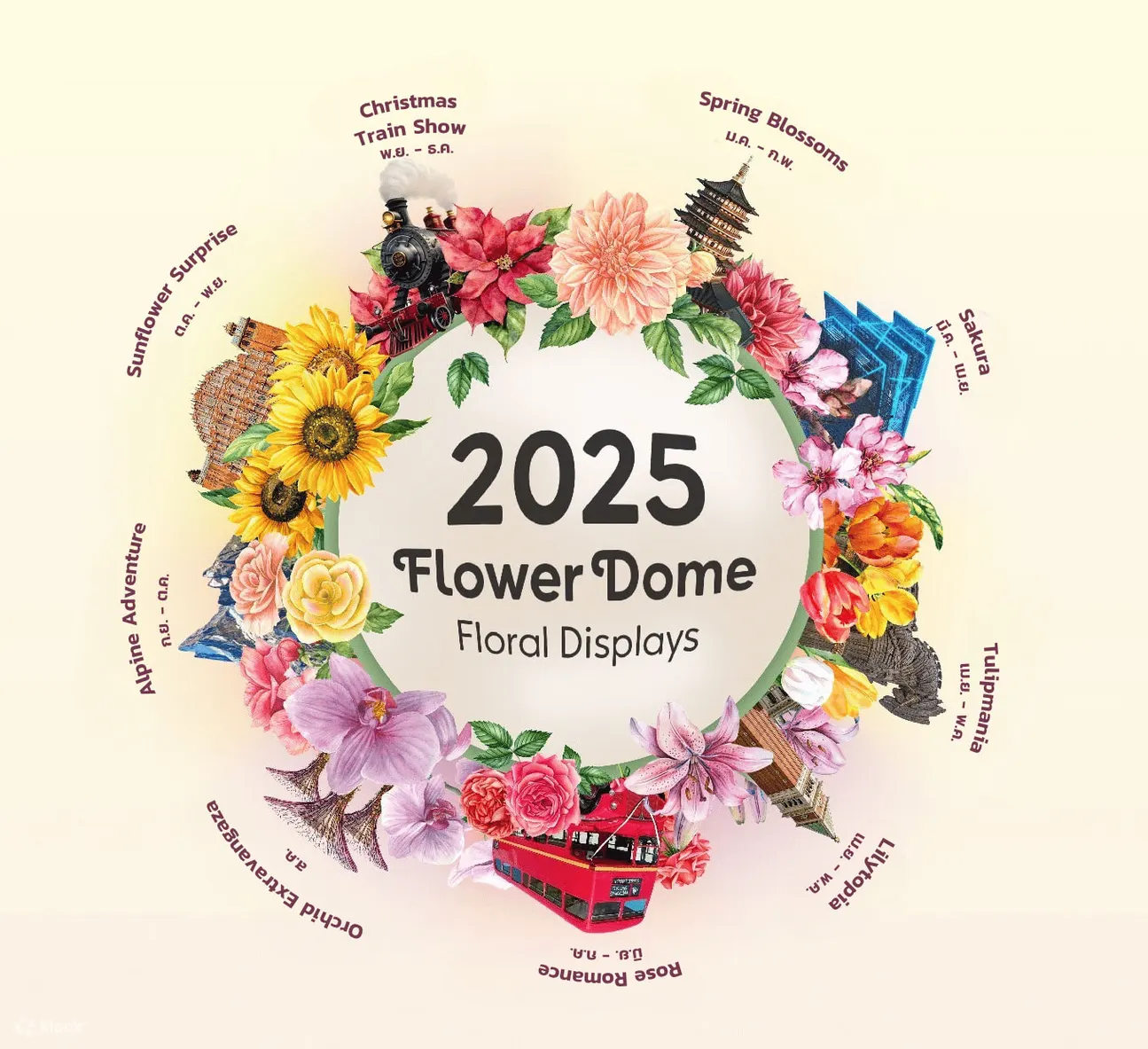 Flower Dome ปี 2025