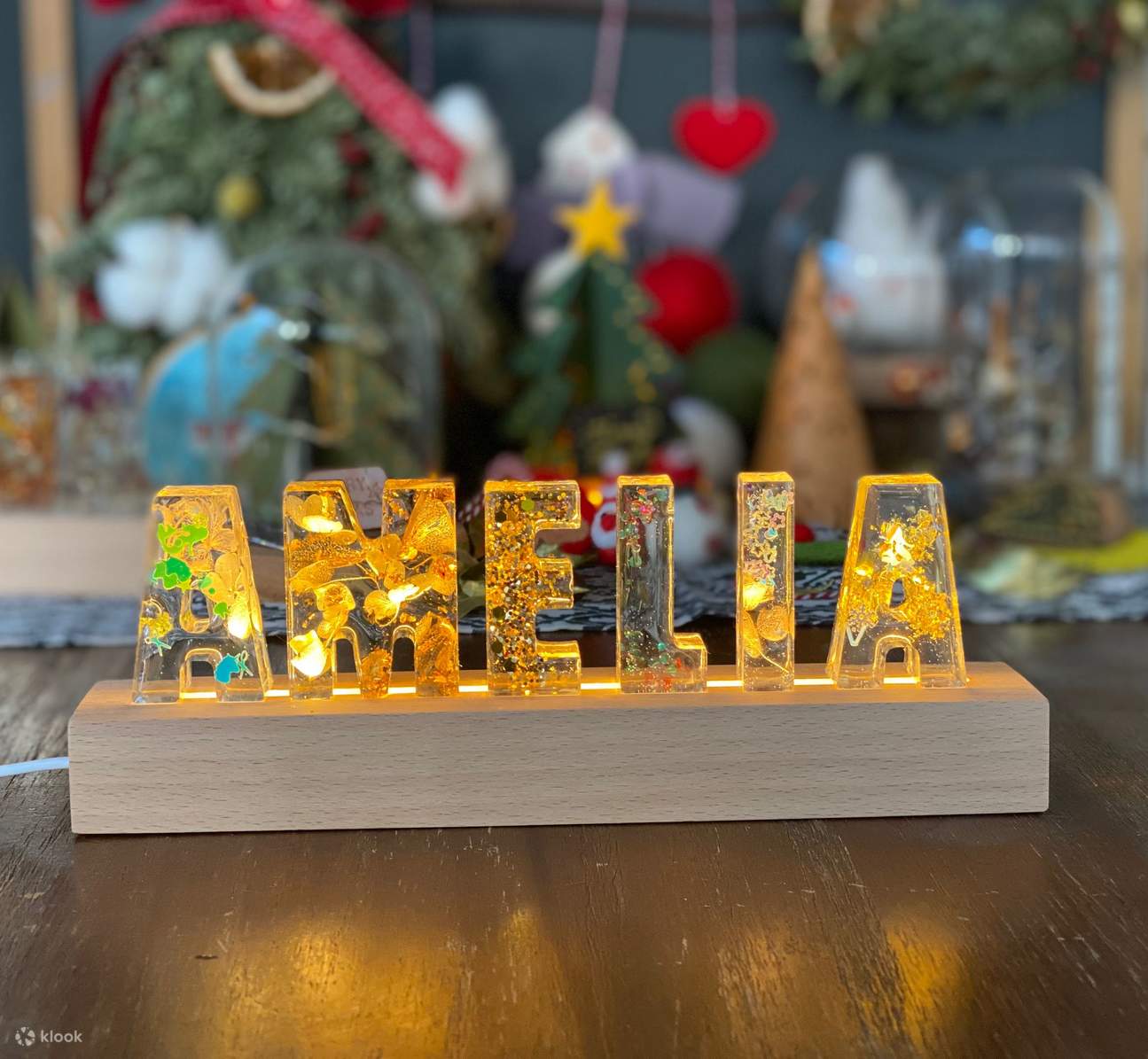 Lớp học thủ công - Workshop ánh sáng ban đêm chữ pha lê｜Xưởng móc khóa chữ cái pha lê｜Causeway Bay