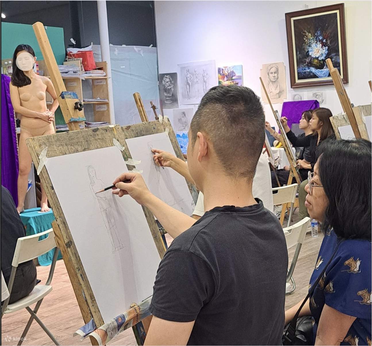 Workshop sull'arte dell'anatomia a Singapore