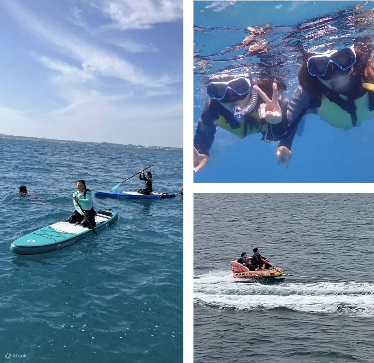 盡情享受在沖繩海中浮潛的樂趣