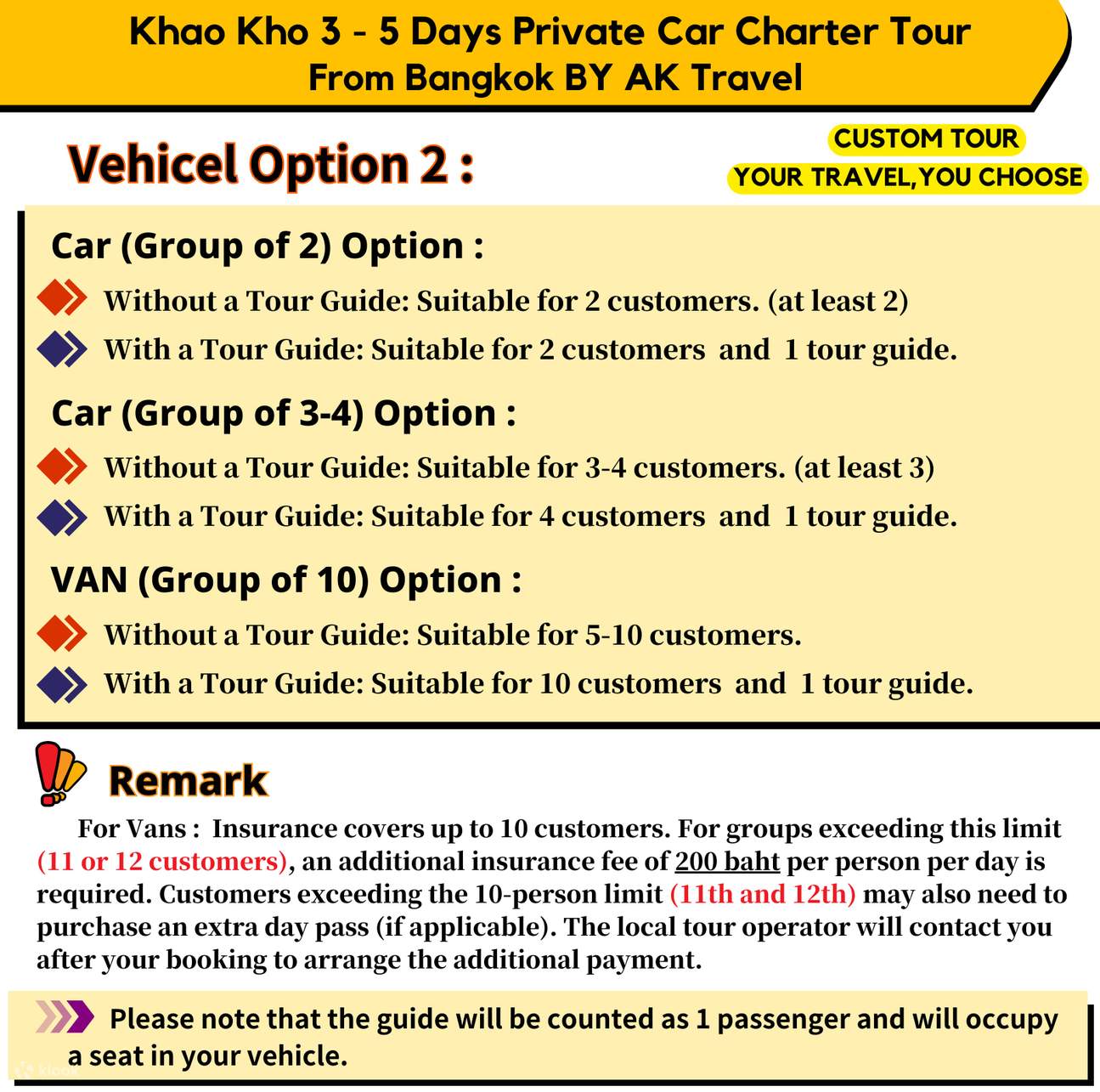 Tur Sewa Mobil Pribadi Khao Kho 3 - 5 Hari Dari Bangkok oleh AK Travel