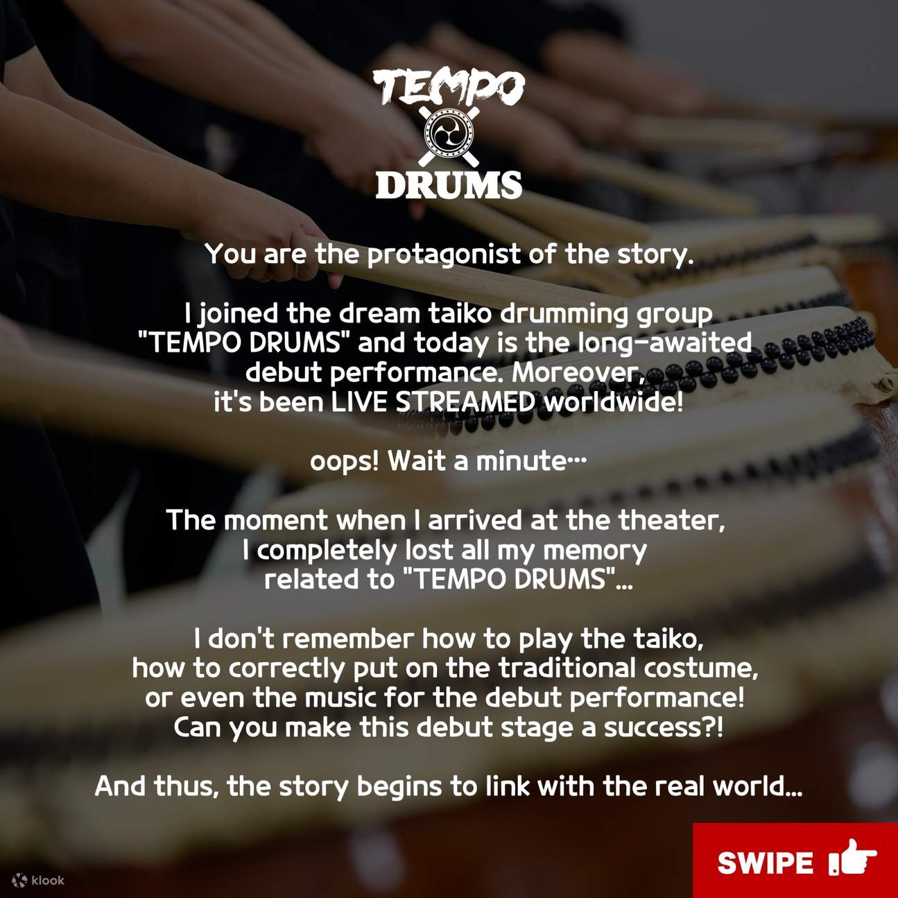 TIKET MASUK TEMPO HARBOR THEATER: WADAIKO RHYTHM QUEST