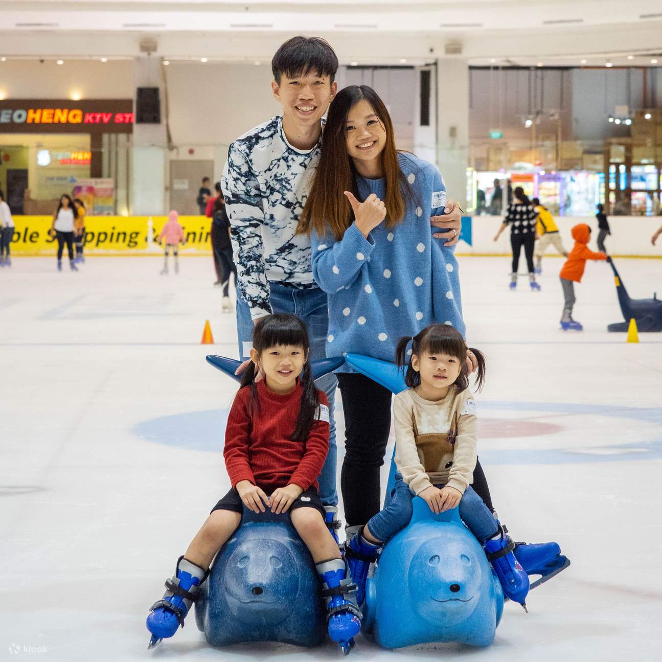 The Rink Ice Skating Experience in JCube Singapore Klook