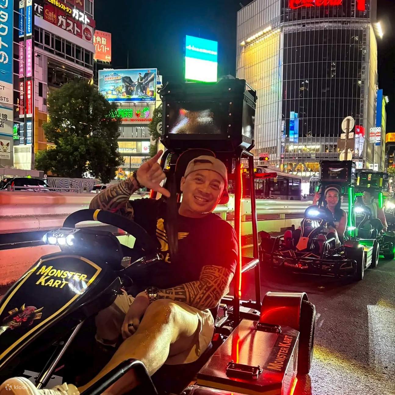 渋谷と原宿のゴーカート体験 ※国際免許証（IDP）が必要です