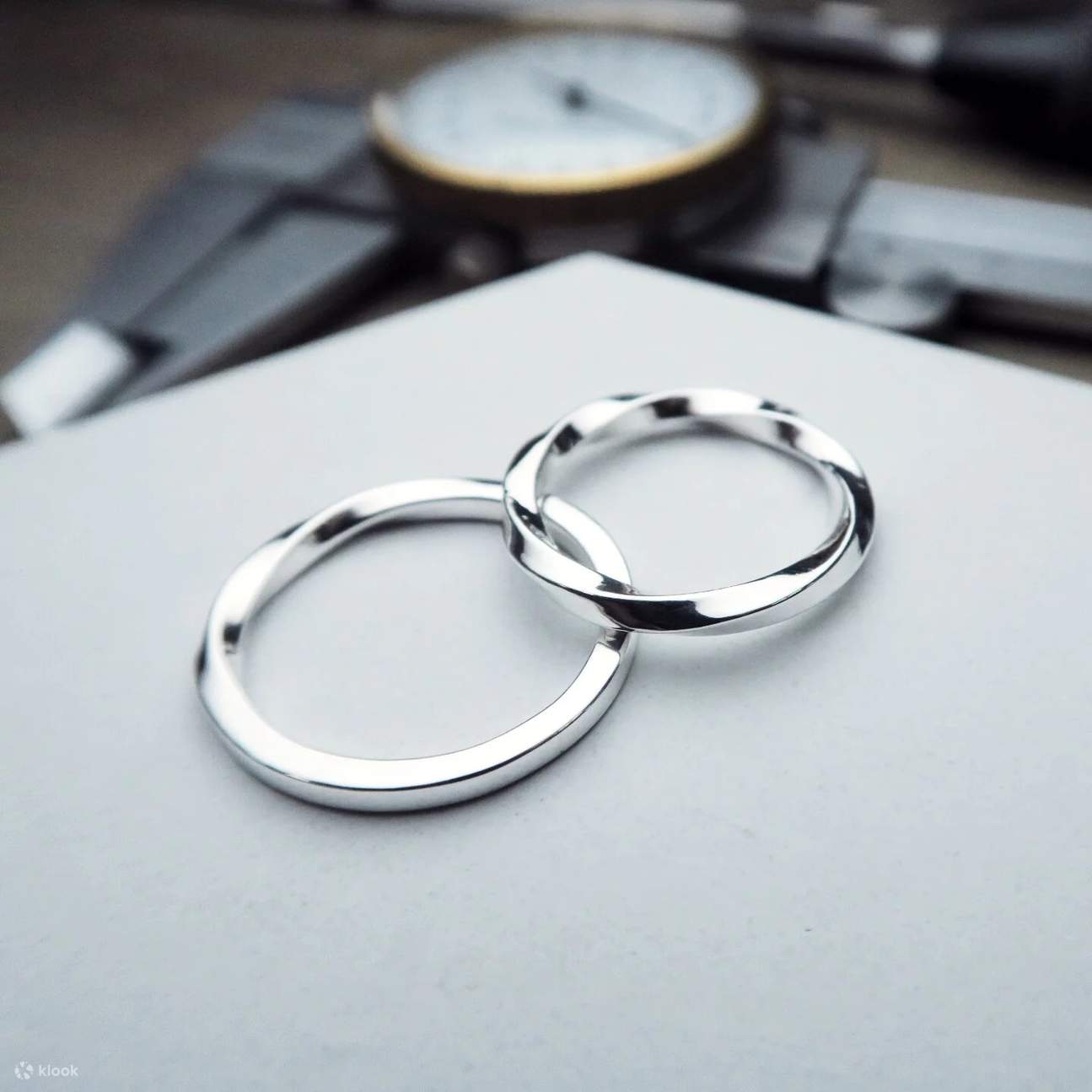 Anello Argento Rotante