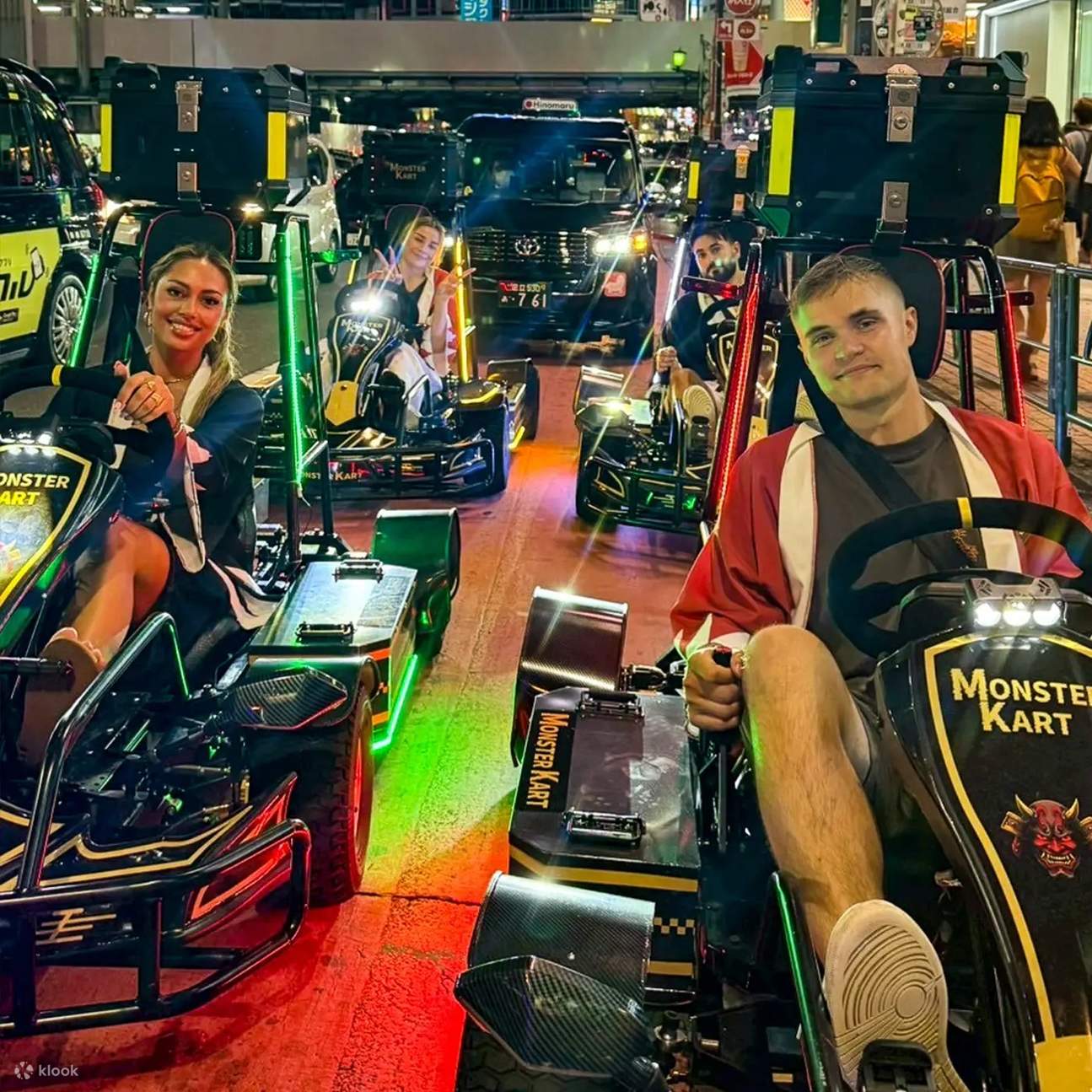 Shibuya and Harajyuku Go Karting Experience ※IDP Required