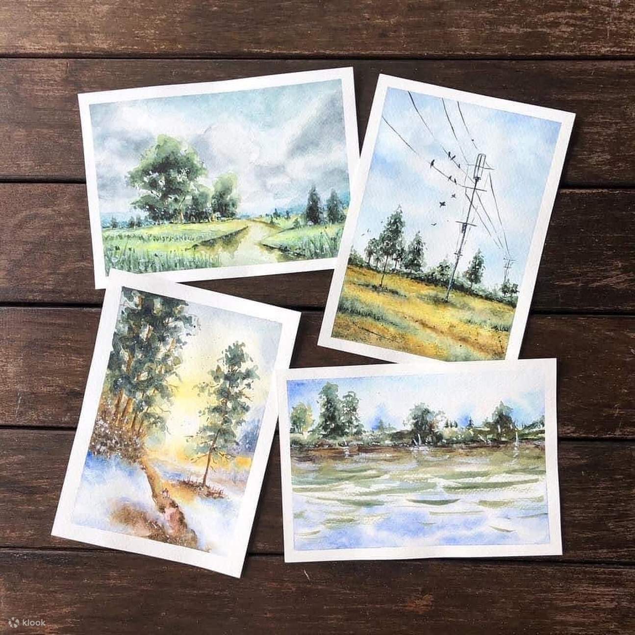 Singapore Watercolour Painting Workshop