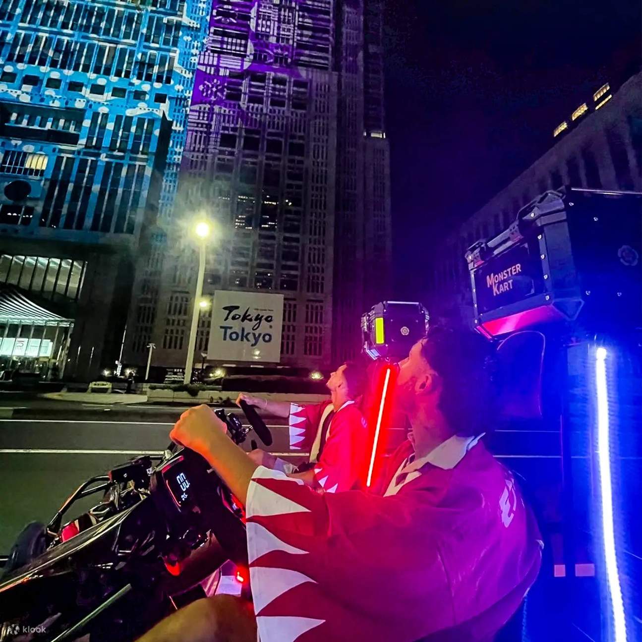 渋谷と原宿のゴーカート体験 ※国際免許証（IDP）が必要です