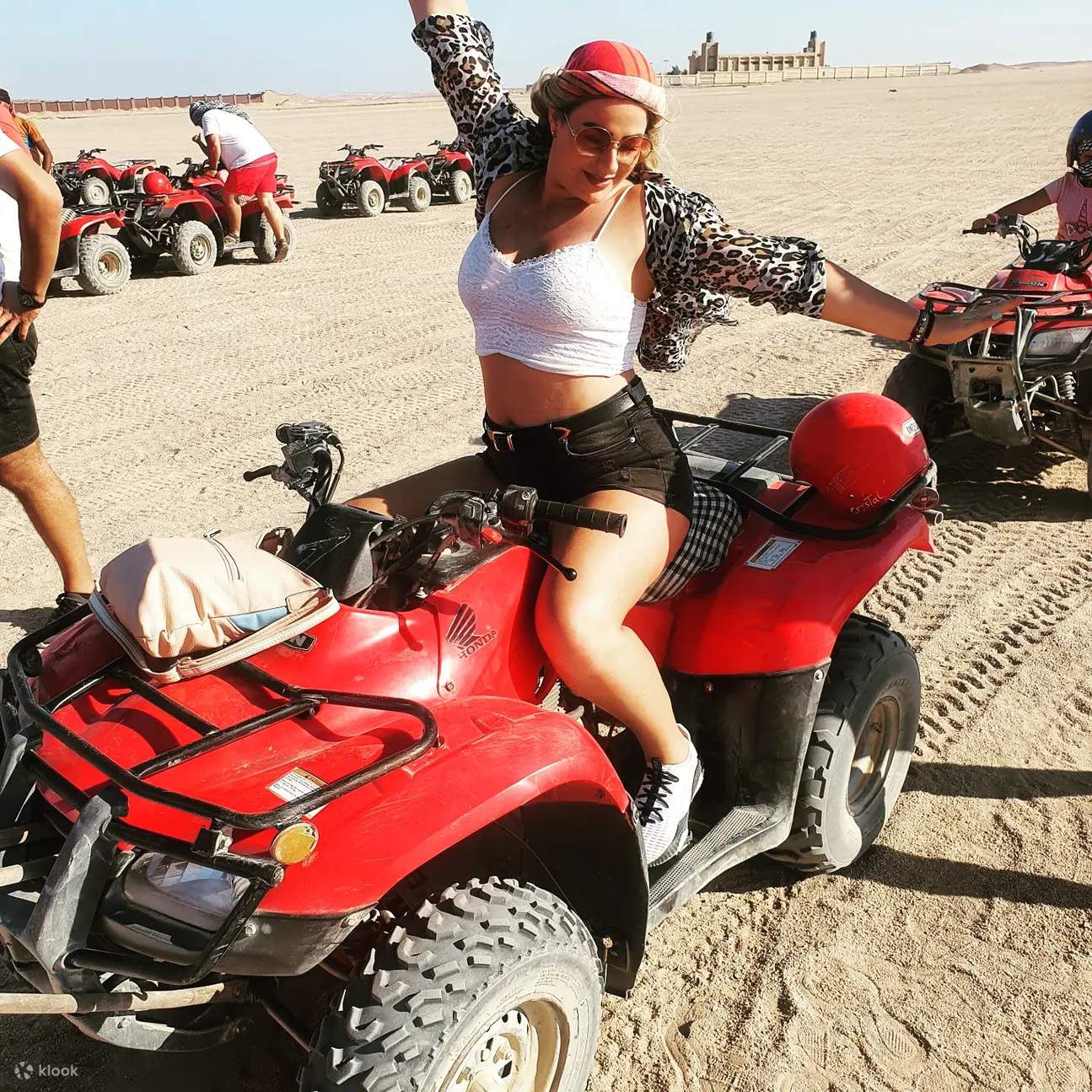 スーパーサファリ ATV、バギーカー、ラクダ乗り、ベドウィンのディナー - フルガダ